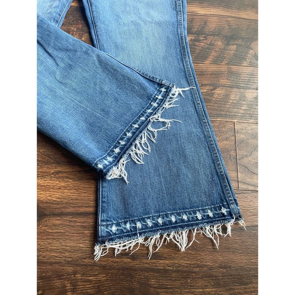 Madewell Blue Straight Leg Jeans - Picture 3 of 6